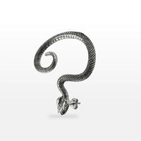 BRINCO SERPENTE EM AÇO POLIDO