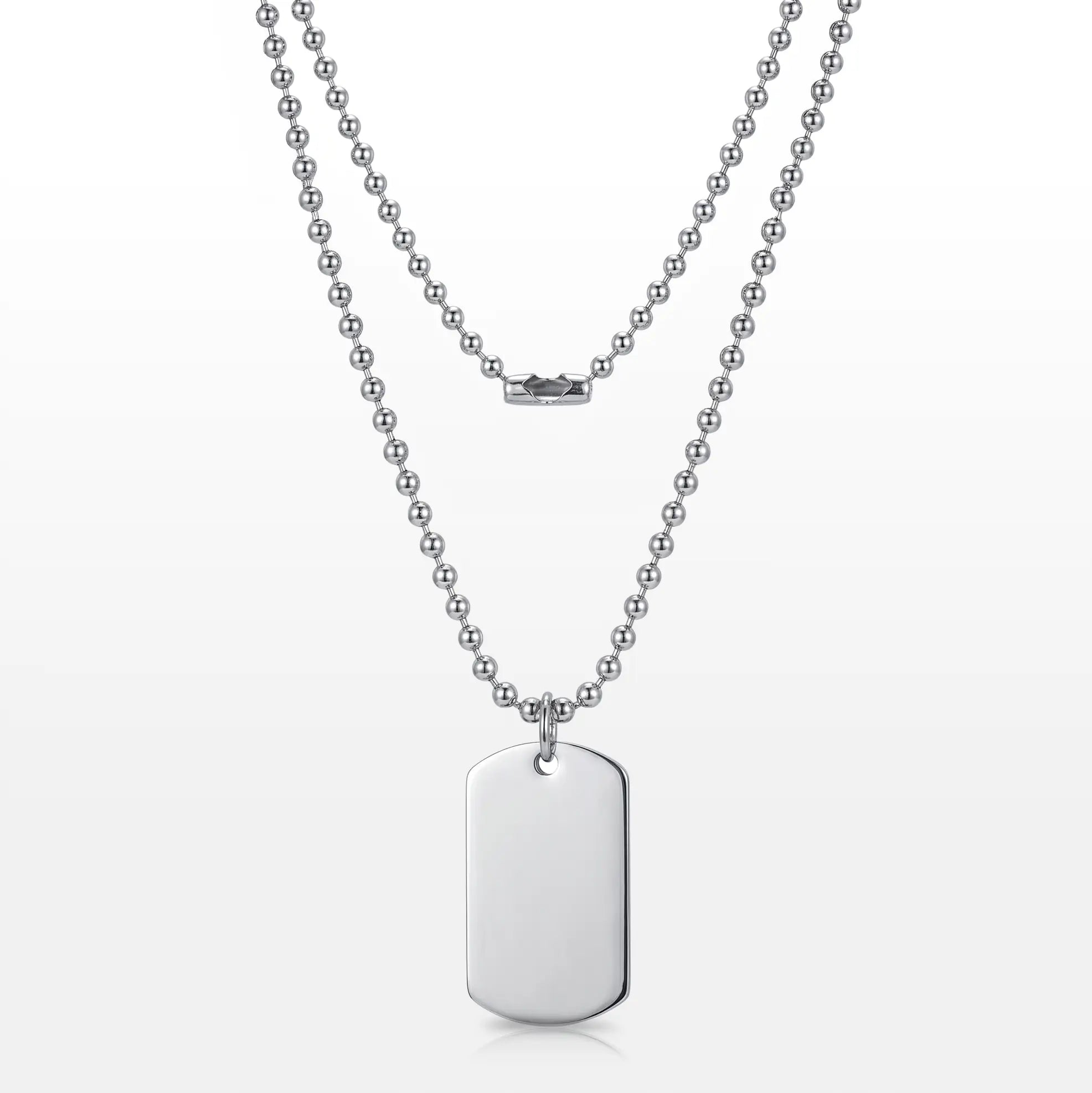 COLAR MASCULINO PLAQUINHA MILITAR