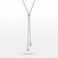 COLAR PRIME PENDENTE GOTA DUPLO