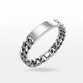 PULSEIRA GRUMET COM PLACA PERSONALIZÁVEL 13MM