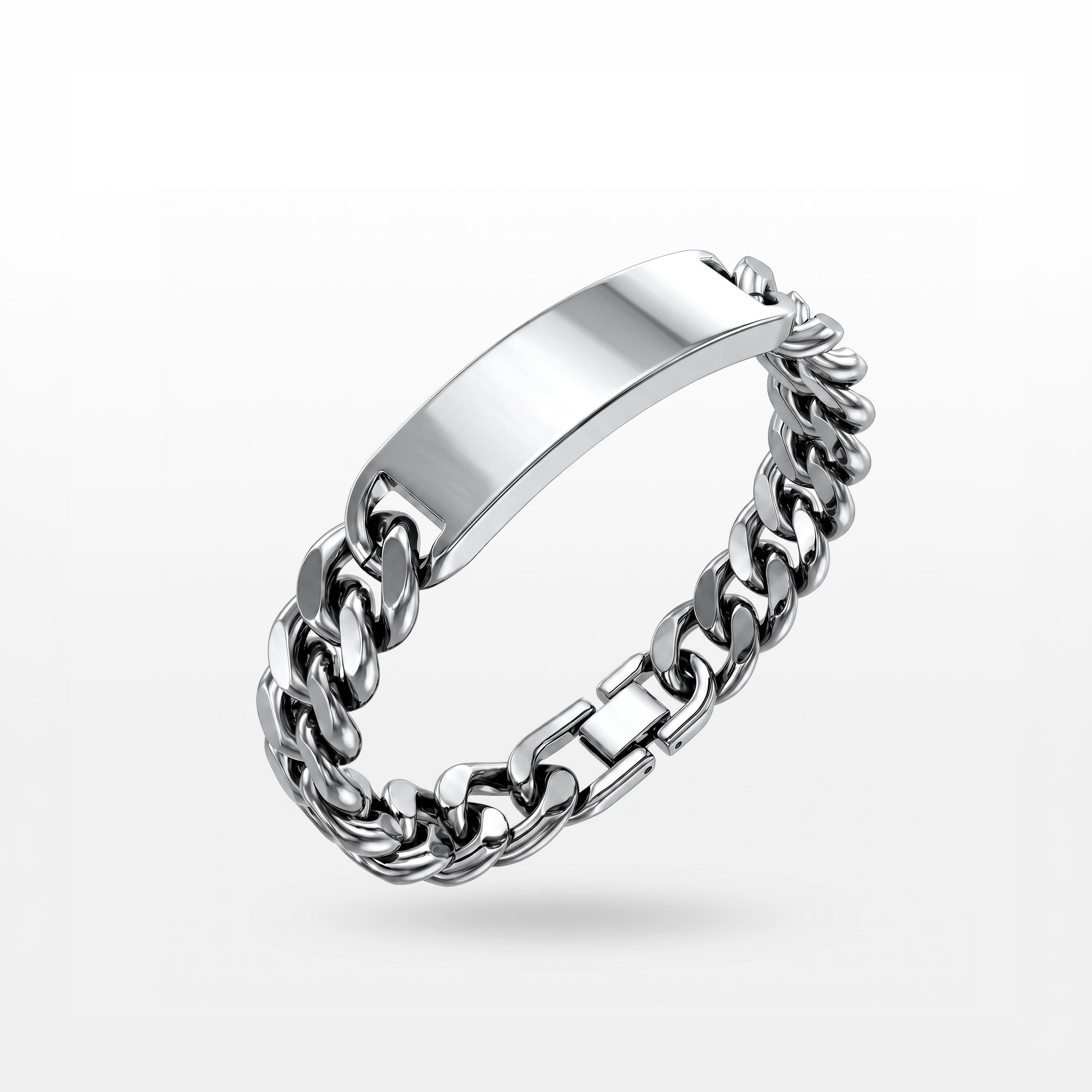 PULSEIRA GRUMET COM PLACA PERSONALIZÁVEL 13MM