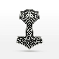 PINGENTE POLIDO MARTELO MJOLNIR