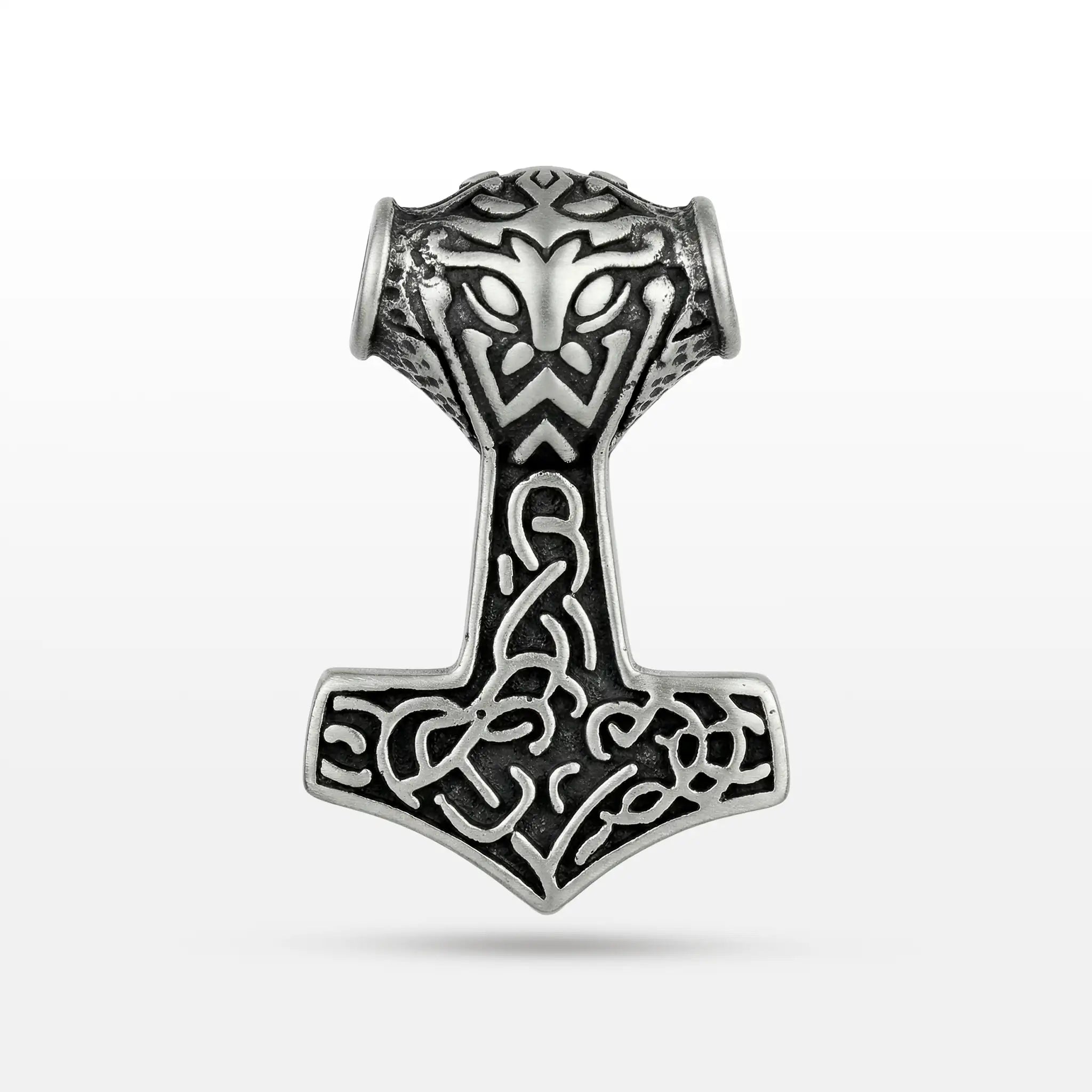 PINGENTE POLIDO MARTELO MJOLNIR
