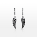 BRINCO DARK ANGEL WING ARGOLA COM PENDENTE DE ASA LIMITED EDITION