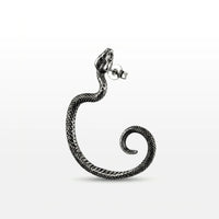 BRINCO SERPENTE EM AÇO POLIDO