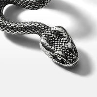 BRINCO SERPENTE EM AÇO POLIDO