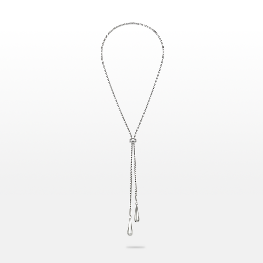COLAR PRIME PENDENTE GOTA DUPLO