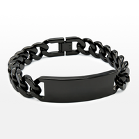 PULSEIRA GRUMET COM PLACA PERSONALIZÁVEL 13MM