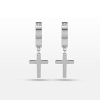 BRINCO FAITH ARGOLINHA PENDENTE CRUZ