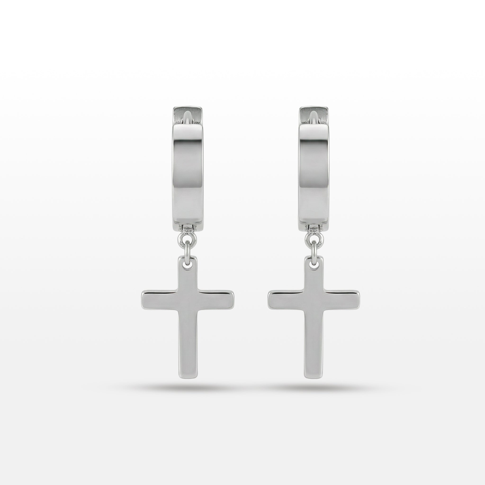 BRINCO FAITH ARGOLINHA PENDENTE CRUZ