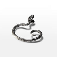 BRINCO SERPENTE EM AÇO POLIDO