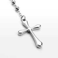 TERÇO FAITH BOLINHA PINGENTE "NOSSA SENHORA E CRUZ