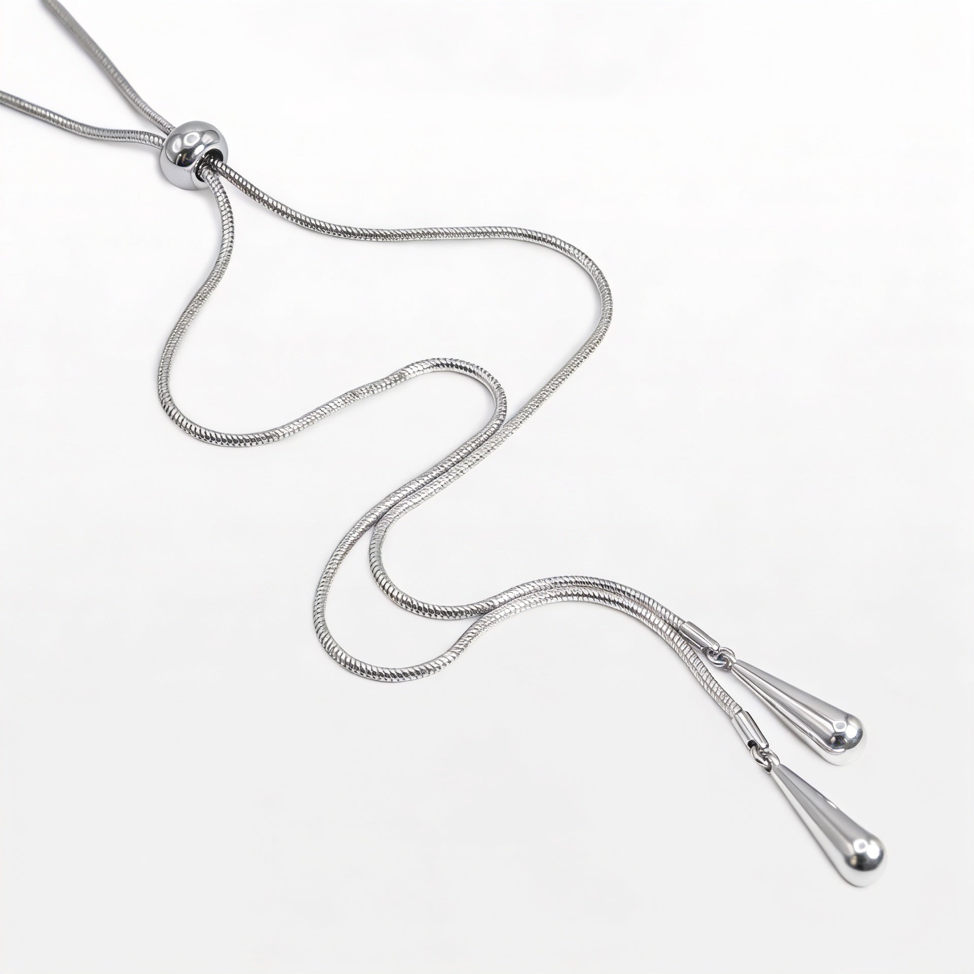 COLAR PRIME PENDENTE GOTA DUPLO