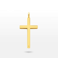 PINGENTE FAITH CRUZ COM ZIRCÔNIAS