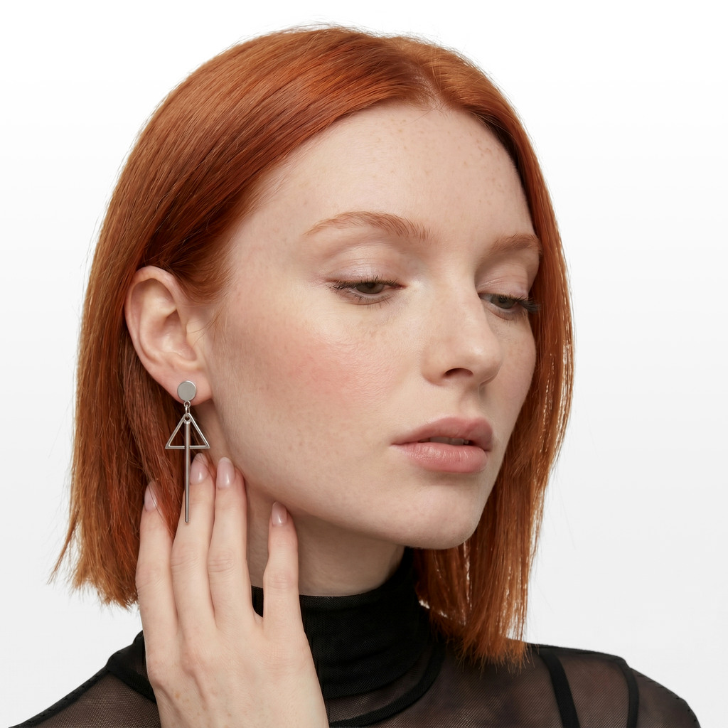 BRINCO PRIME TRIPLO HASTE RETA PENDENTE TRIÂNGULO