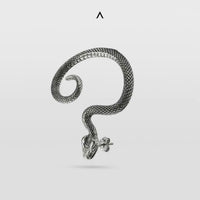 BRINCO SERPENTE EM AÇO POLIDO