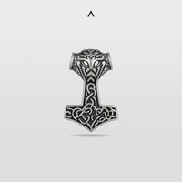 PINGENTE POLIDO MARTELO MJOLNIR
