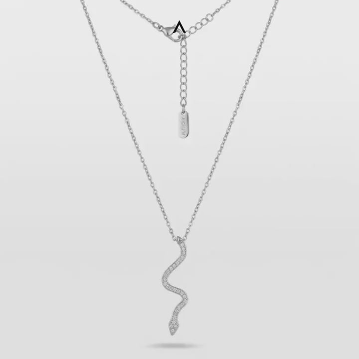 COLAR CASUAL AÇO CADEADA COBRA