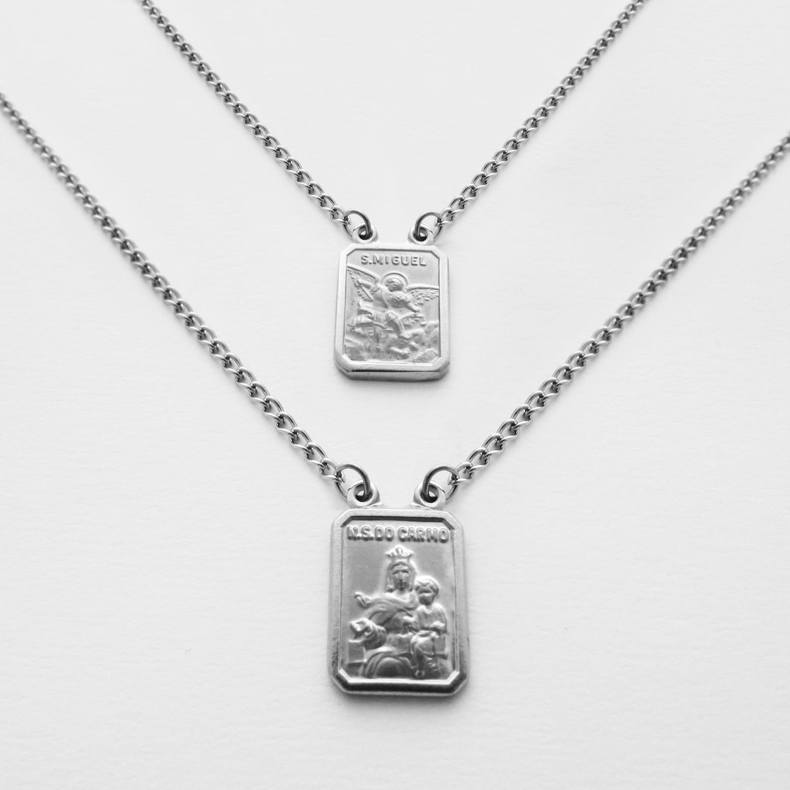 ESCAPULÁRIO FAITH "SÃO MIGUEL ARCANJO E NOSSA SENHORA DO CARMO"