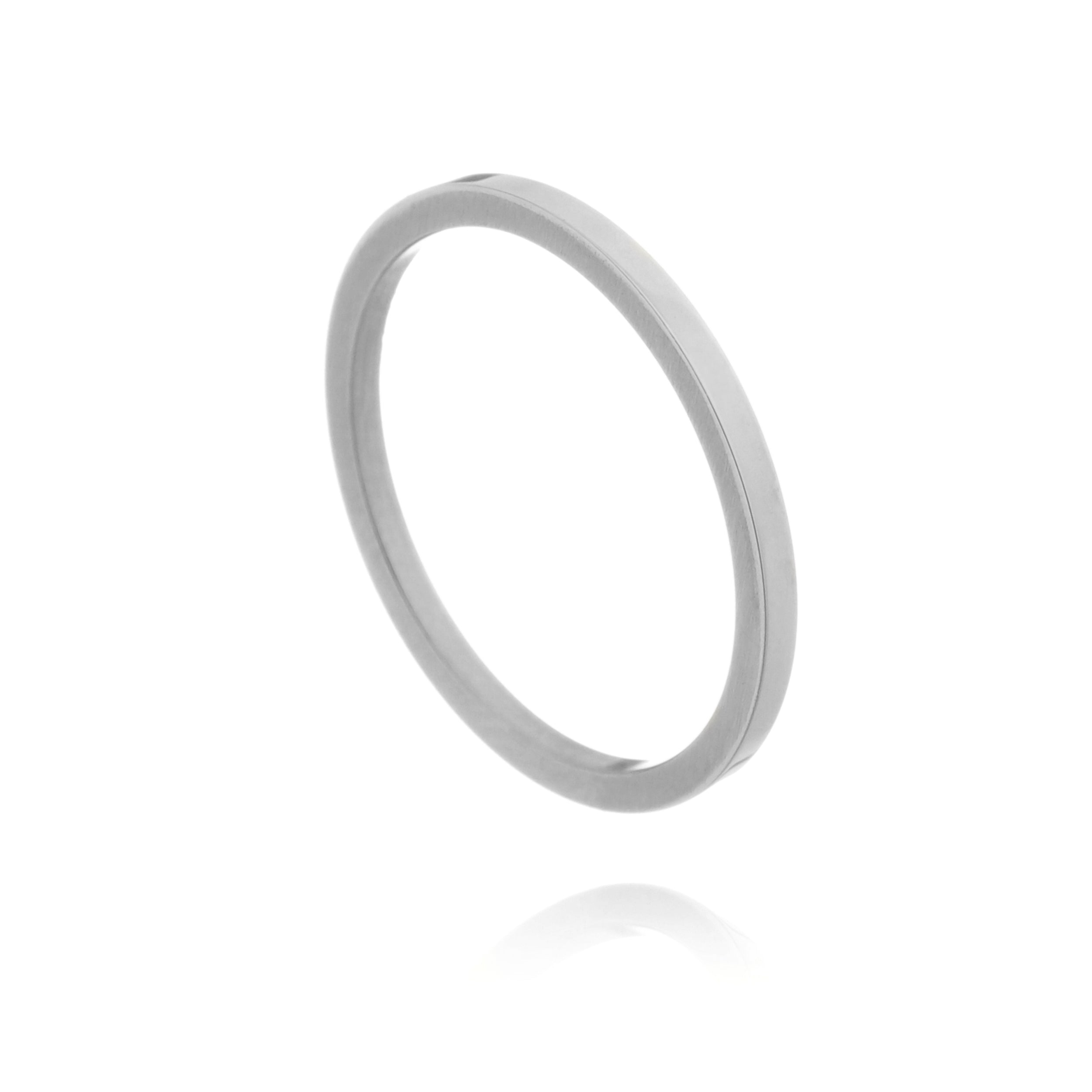 aliança basic oui aço polido 1,5mm acium