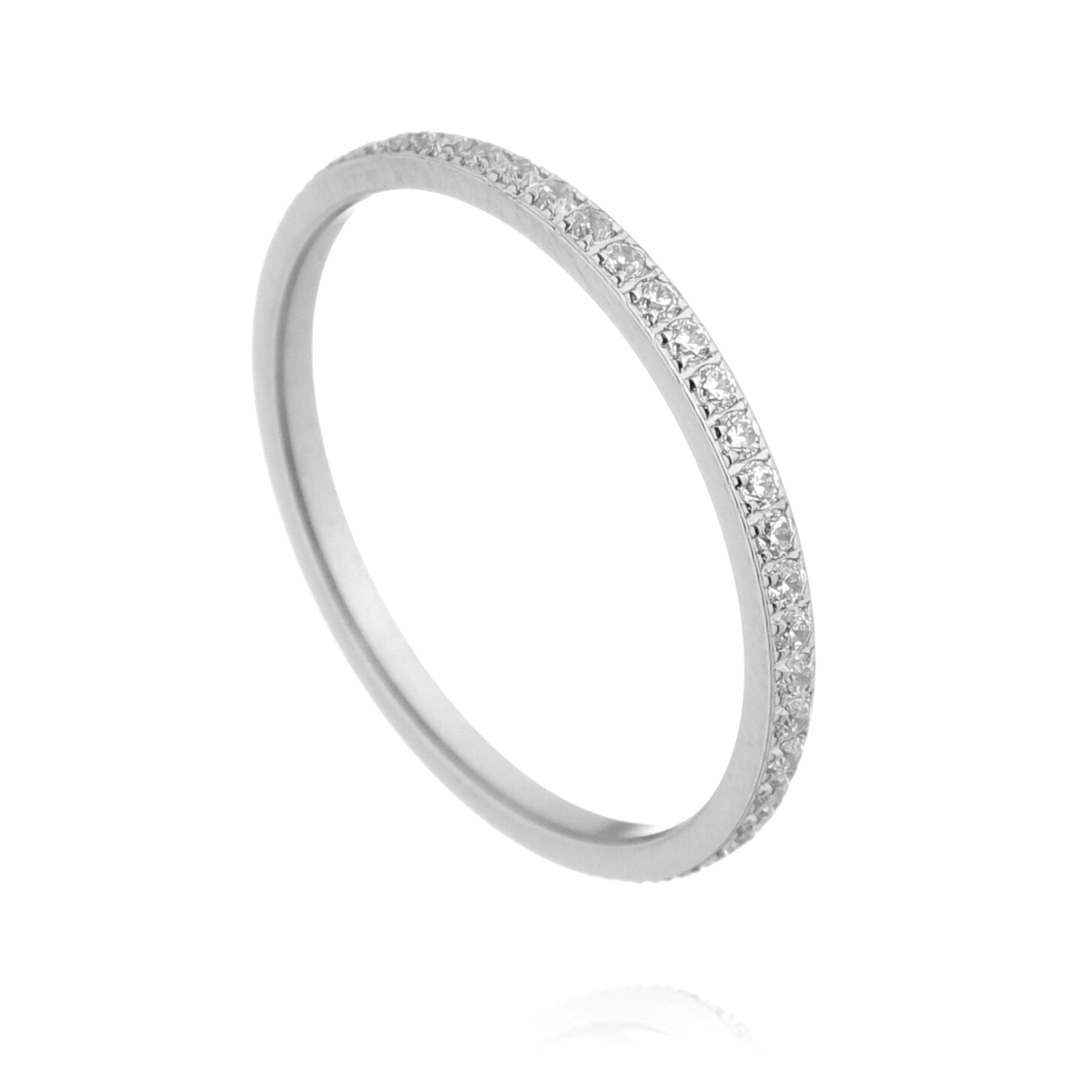 aliança basic polido eternity zircônia acium